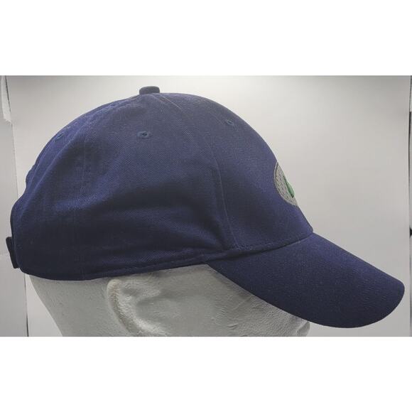 VINTAGE Nike Hat Cap Strap Back Blue Green Swoosh Embroidered‎ Logo Athletic Y2K - Picture 3 of 10